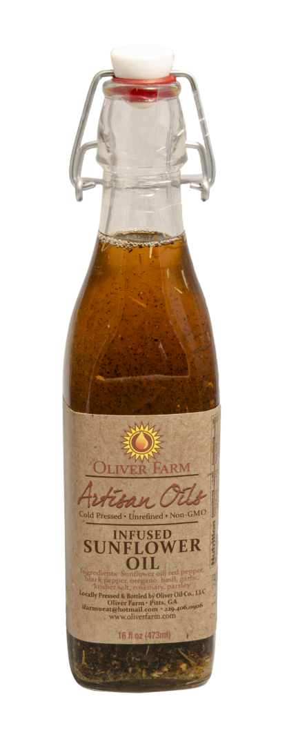Oliver Farm Artisan Infused Sunflower Oil