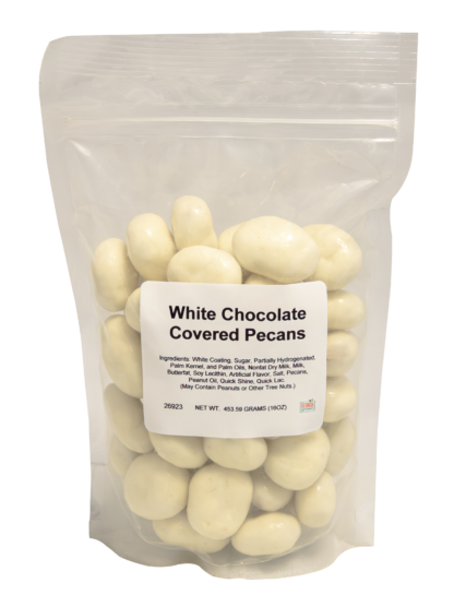 White Chocolate Covered Pecans