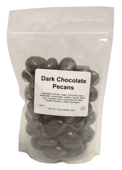 Dark Chocolate Covered Pecans